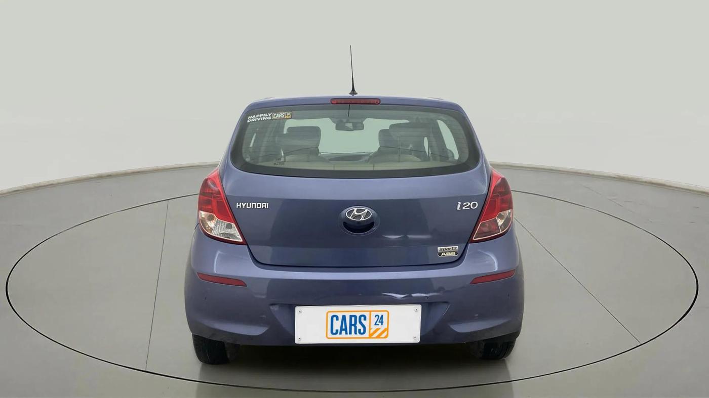 2013 Hyundai i20 SPORTZ 1.2, Petrol, Manual, 37,522 km, Back/Rear