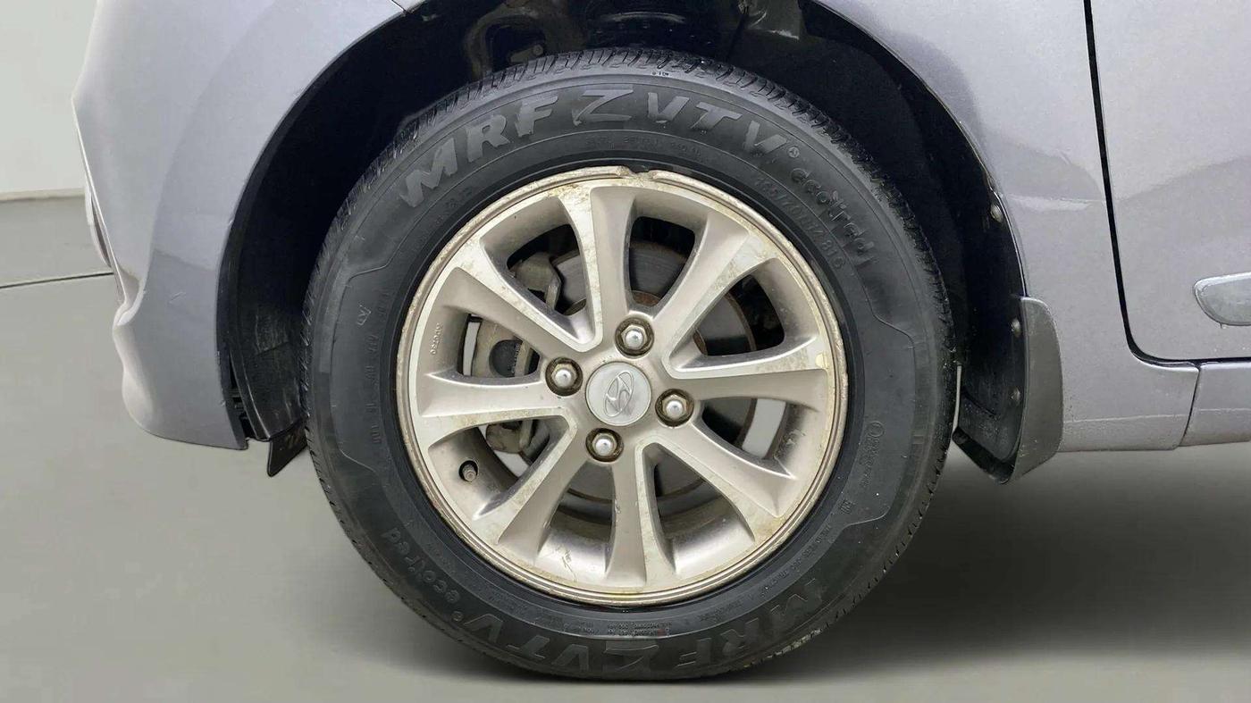 2014 Hyundai Grand i10 ASTA 1.2 KAPPA VTVT, Petrol, Manual, 99,191 km, Left Front Wheel