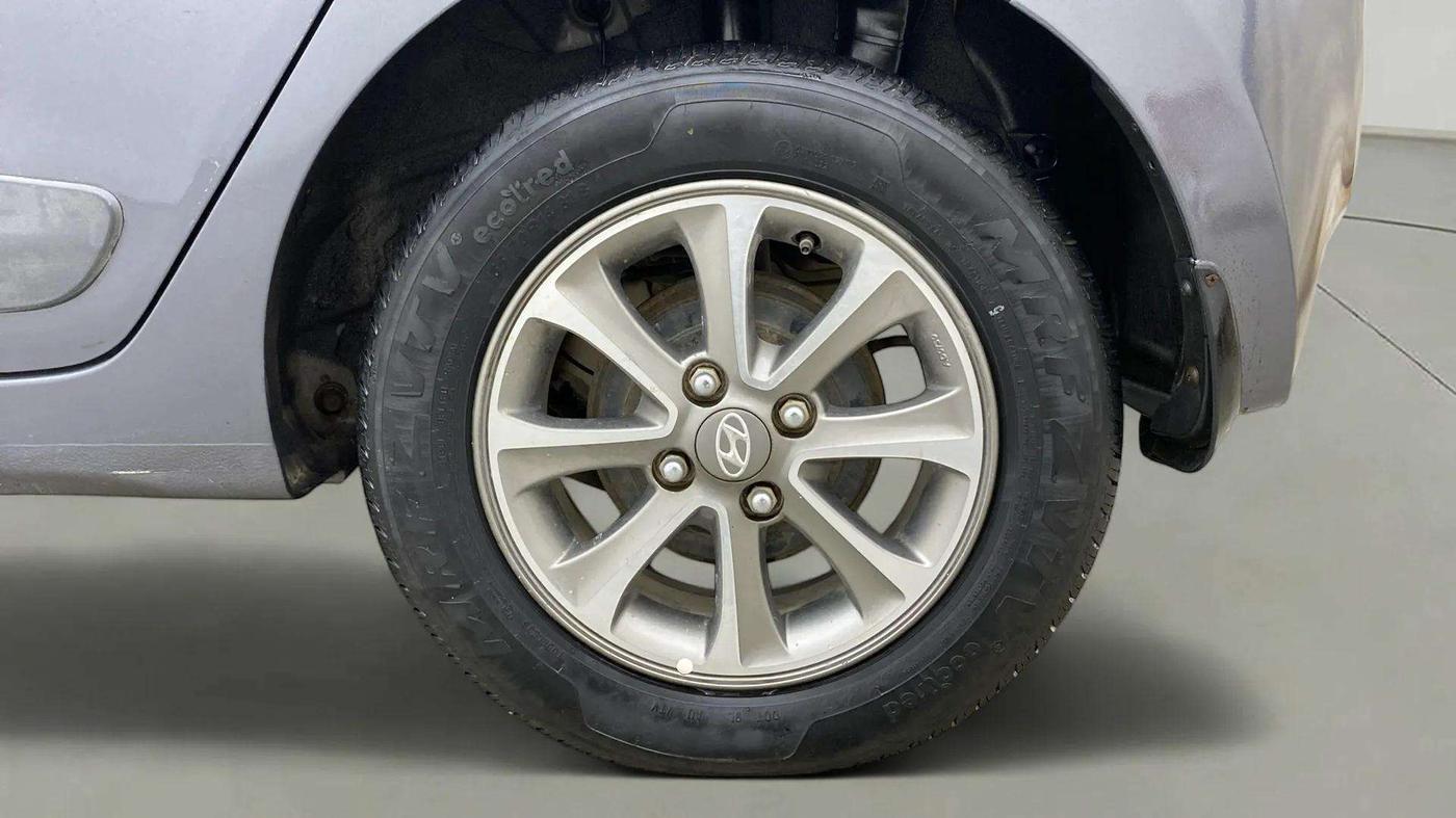 2014 Hyundai Grand i10 ASTA 1.2 KAPPA VTVT, Petrol, Manual, 99,191 km, Left Rear Wheel