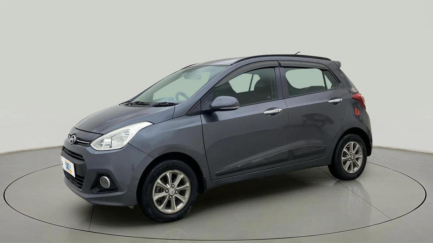 2014 Hyundai Grand i10 ASTA 1.2 KAPPA VTVT, Petrol, Manual, 99,191 km, Left Front Diagonal