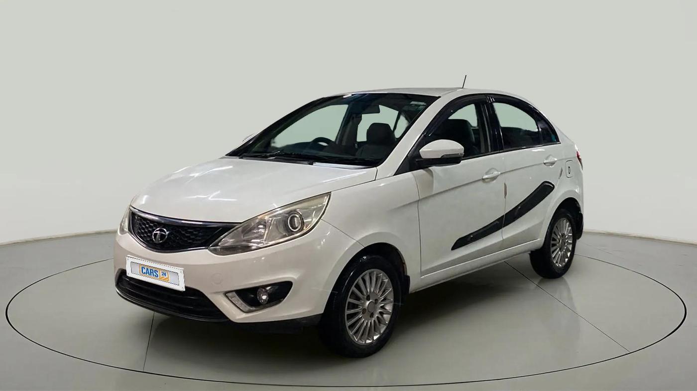 2015 Tata Zest XTA F-TRONIC DIESEL, Diesel, Automatic, 79,542 km, Left Front Diagonal