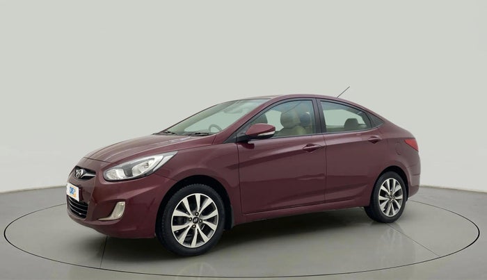 2014 Hyundai Verna FLUIDIC 1.6 VTVT SX, Petrol, Manual, 77,911 km, Left Front Diagonal