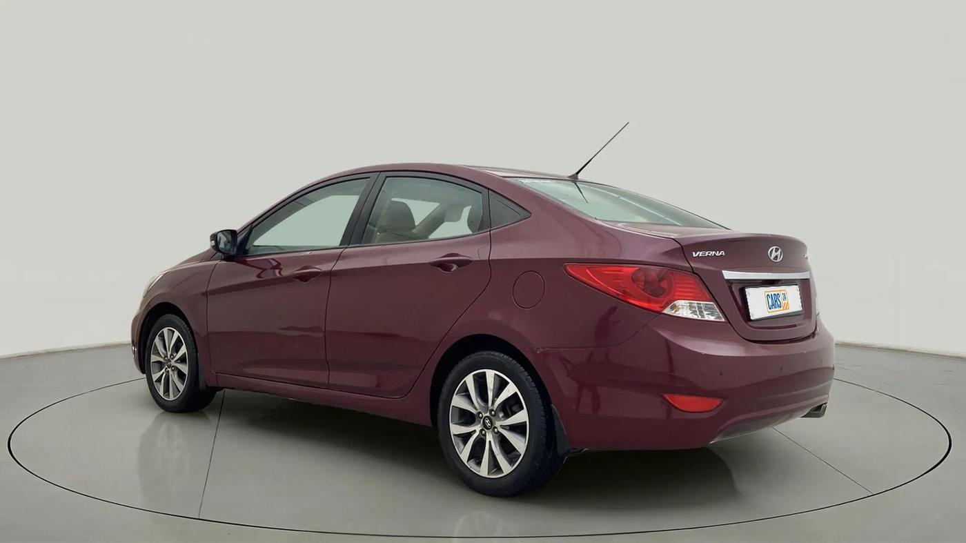 2014 Hyundai Verna FLUIDIC 1.6 VTVT SX, Petrol, Manual, 78,035 km, Left Back Diagonal
