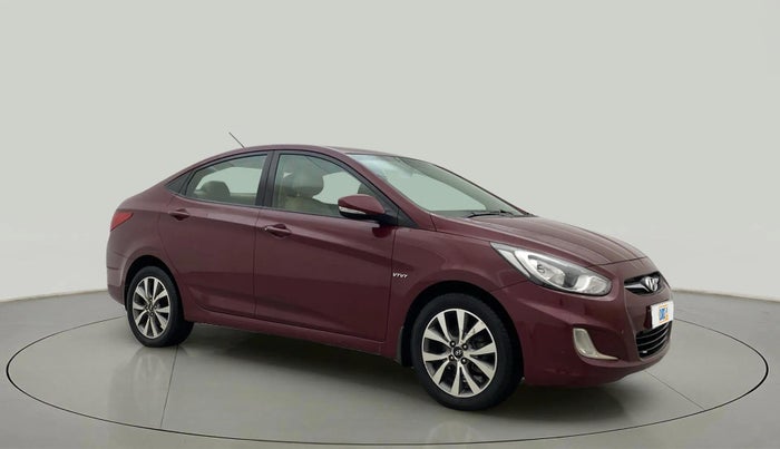 2014 Hyundai Verna FLUIDIC 1.6 VTVT SX, Petrol, Manual, 77,911 km, Right Front Diagonal