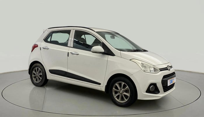 2015 Hyundai Grand i10 ASTA (O) 1.2 KAPPA VTVT, Petrol, Manual, 40,283 km, Right Front Diagonal