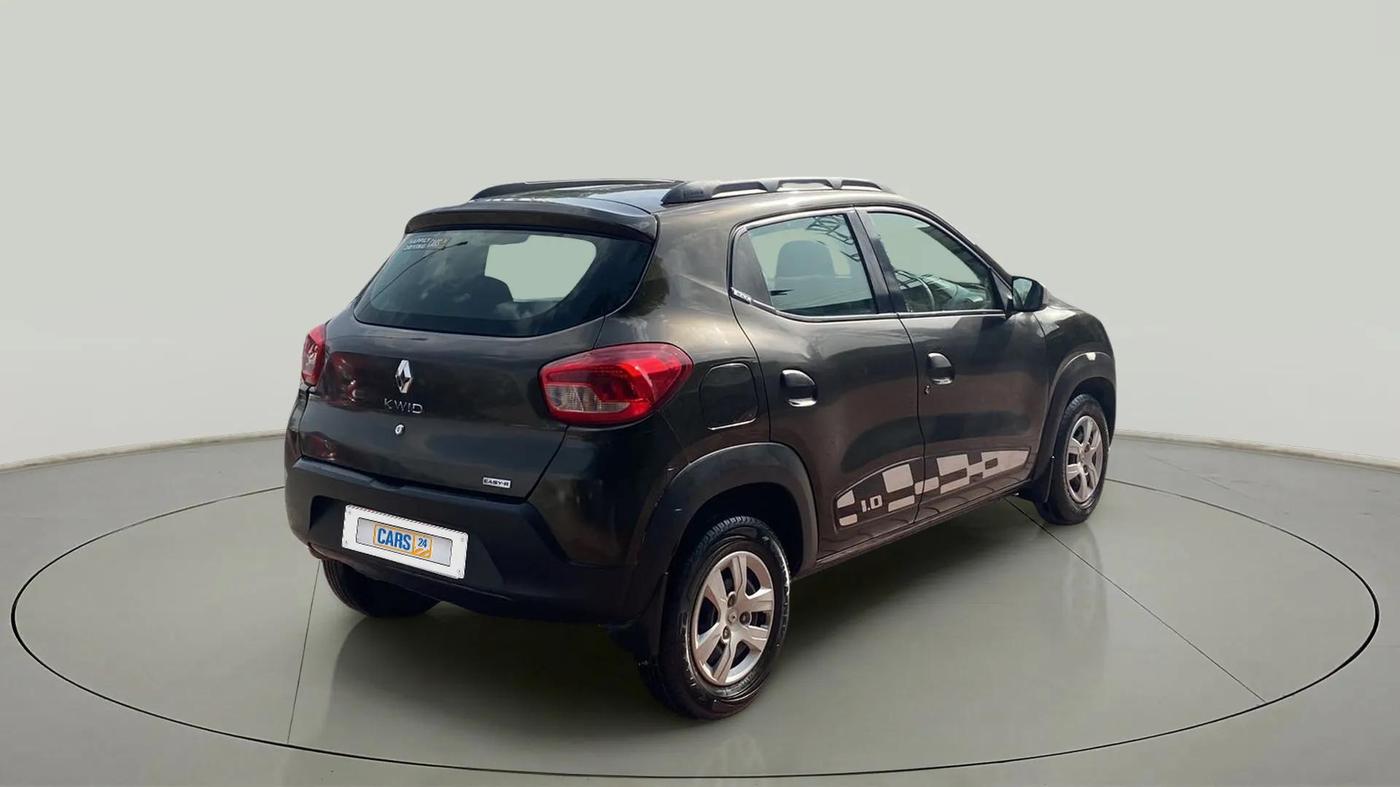 2017 Renault Kwid RXT 1.0 AMT, Petrol, Automatic, 54,431 km, Right Back Diagonal