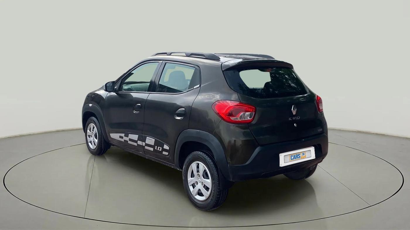 2017 Renault Kwid RXT 1.0 AMT, Petrol, Automatic, 54,431 km, Left Back Diagonal