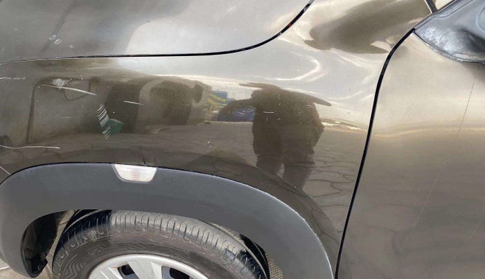 2017 Renault Kwid RXT 1.0 AMT, Petrol, Automatic, 54,420 km, Left fender - Slightly dented