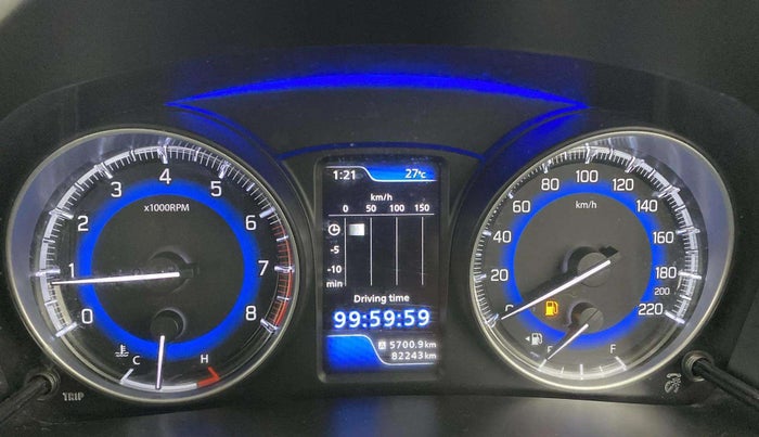 2021 Maruti Baleno ZETA PETROL 1.2, Petrol, Manual, 82,246 km, Odometer Image