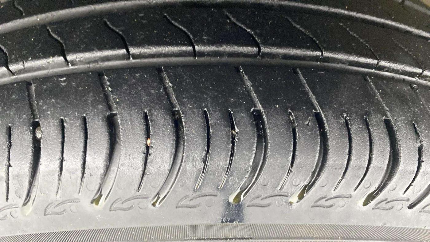 2023 Maruti New Wagon-R VXI 1.0, Petrol, Manual, 43,264 km, Left Rear Tyre Tread