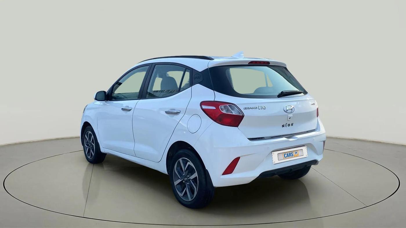 2019 Hyundai GRAND I10 NIOS ASTA 1.2 KAPPA VTVT, Petrol, Manual, 30,640 km, Left Back Diagonal