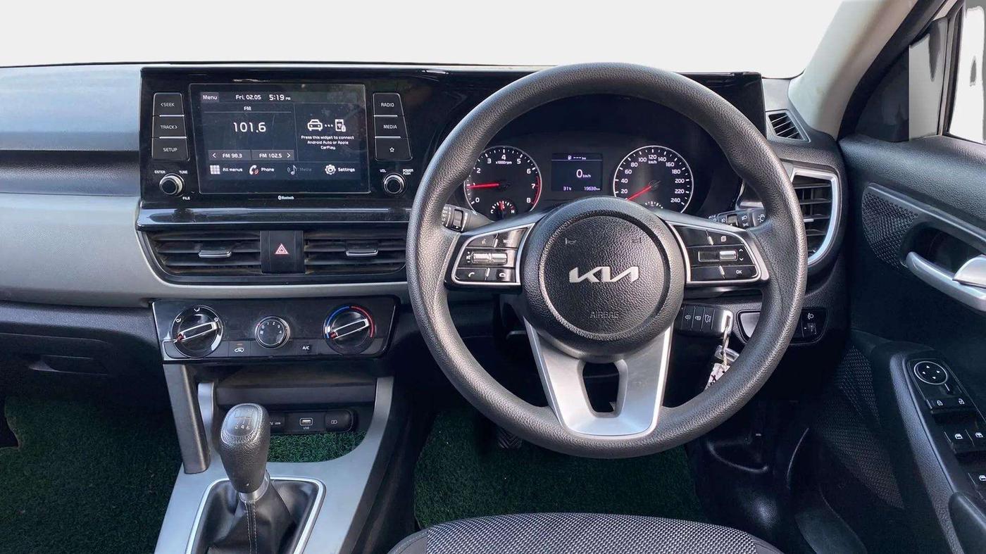 2021 KIA SELTOS HTK 1.5 PETROL, Petrol, Manual, 19,629 km, Steering Wheel Close Up