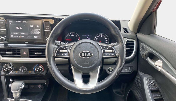 2019 KIA SELTOS HTK PLUS AT 1.5 DIESEL, Diesel, Automatic, 43,503 km, Steering Wheel Close Up