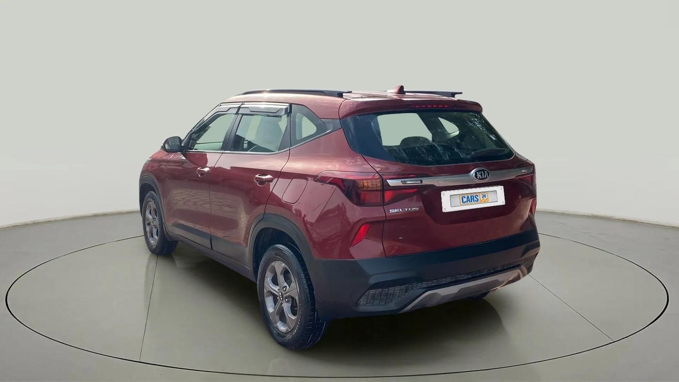 2019 KIA SELTOS HTK PLUS AT 1.5 DIESEL, Diesel, Automatic, 43,508 km, Left Back Diagonal