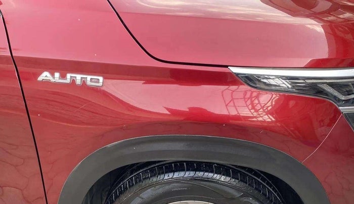 2019 KIA SELTOS HTK PLUS AT 1.5 DIESEL, Diesel, Automatic, 43,503 km, Right fender - Minor scratches
