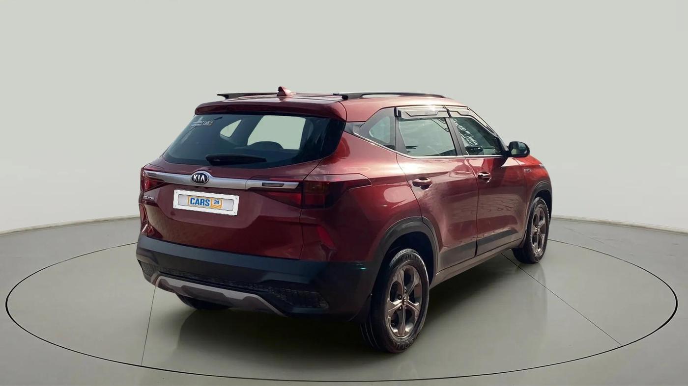 2019 KIA SELTOS HTK PLUS AT 1.5 DIESEL, Diesel, Automatic, 43,508 km, Right Back Diagonal