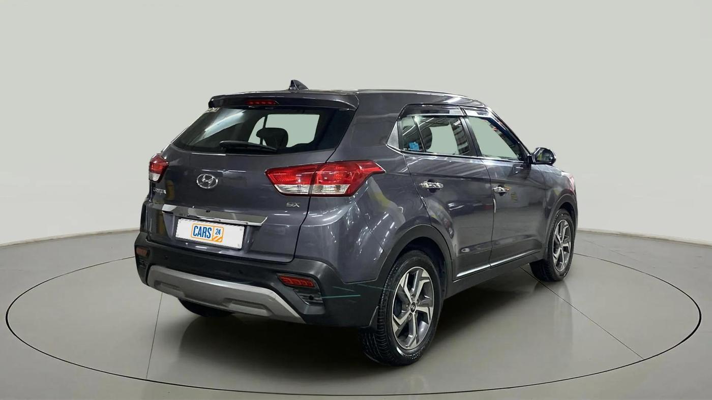 2018 Hyundai Creta SX (O) 1.6 PETROL, Petrol, Manual, 59,145 km, Right Back Diagonal