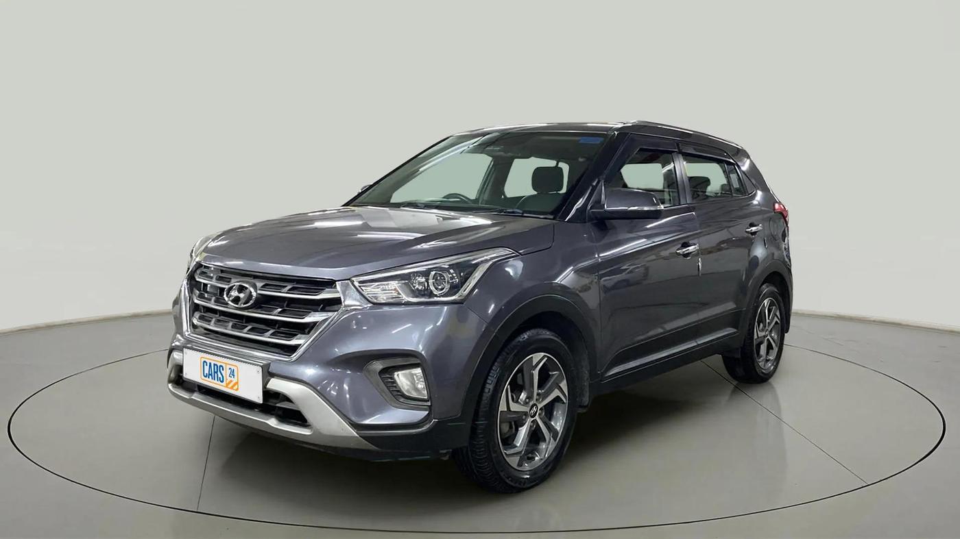2018 Hyundai Creta SX (O) 1.6 PETROL, Petrol, Manual, 59,145 km, Left Front Diagonal