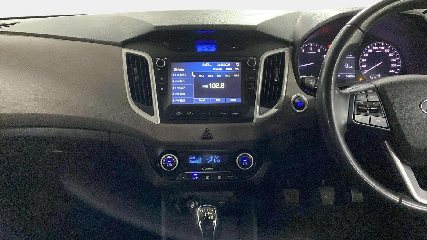 2018 Hyundai Creta SX (O) 1.6 PETROL, Petrol, Manual, 59,145 km, Air Conditioner