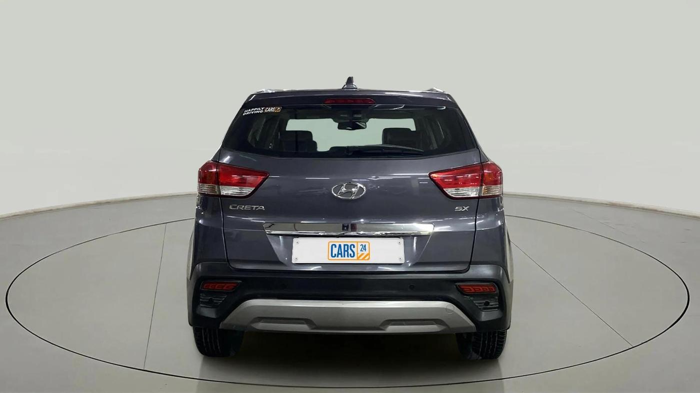 2018 Hyundai Creta SX (O) 1.6 PETROL, Petrol, Manual, 59,145 km, Back/Rear