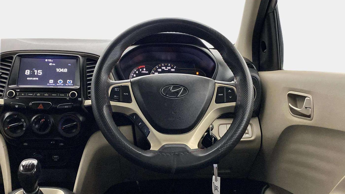 2019 Hyundai NEW SANTRO SPORTZ MT, Petrol, Manual, 81,778 km, Steering Wheel Close Up