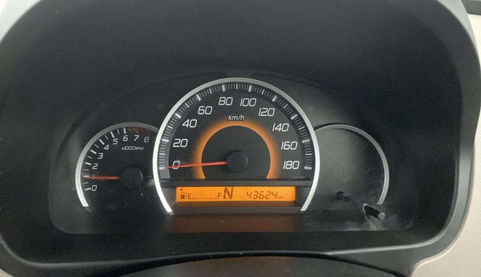 2016 Maruti Wagon R 1.0 VXI AMT, Petrol, Automatic, 43,565 km, Odometer Image