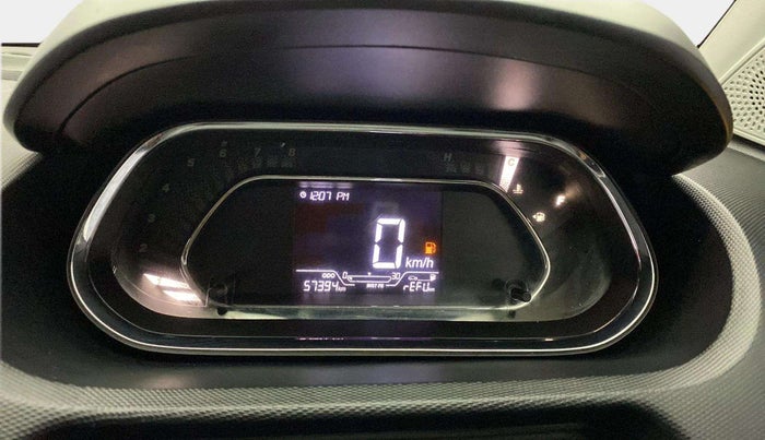 2020 Tata Tiago XZ PLUS PETROL, Petrol, Manual, 57,379 km, Odometer Image
