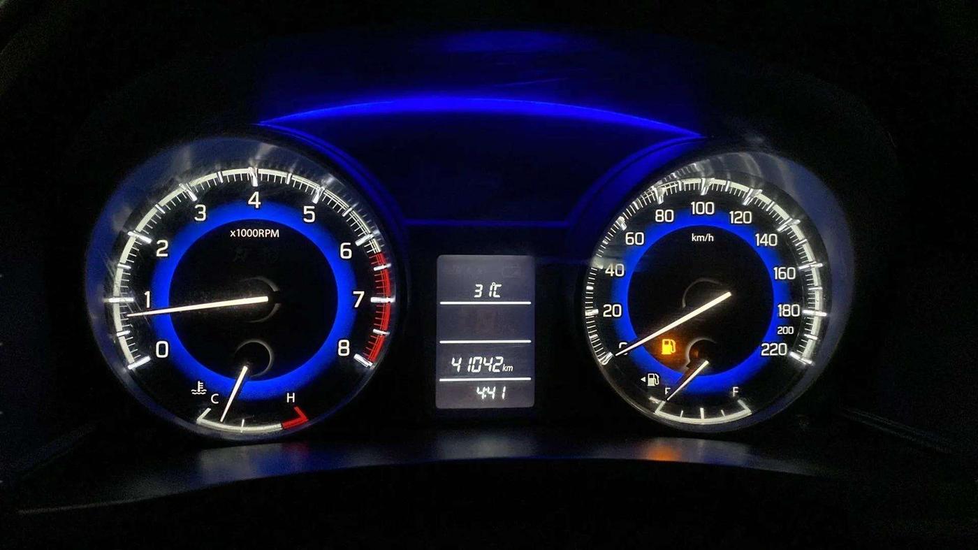 2016 Maruti Baleno DELTA PETROL 1.2, Petrol, Manual, 41,056 km, Odometer Image