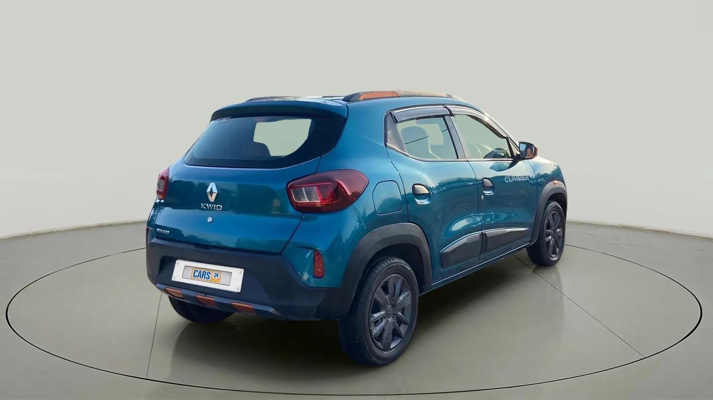 2019 Renault Kwid CLIMBER 1.0 (O), Petrol, Manual, 65,096 km, Right Back Diagonal
