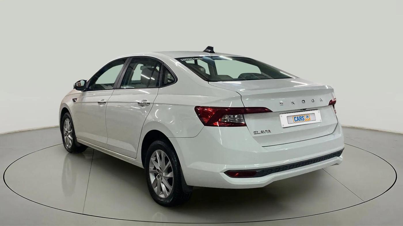 2022 Skoda SLAVIA AMBITION 1.0L TSI MT, Petrol, Manual, 44,960 km, Left Back Diagonal