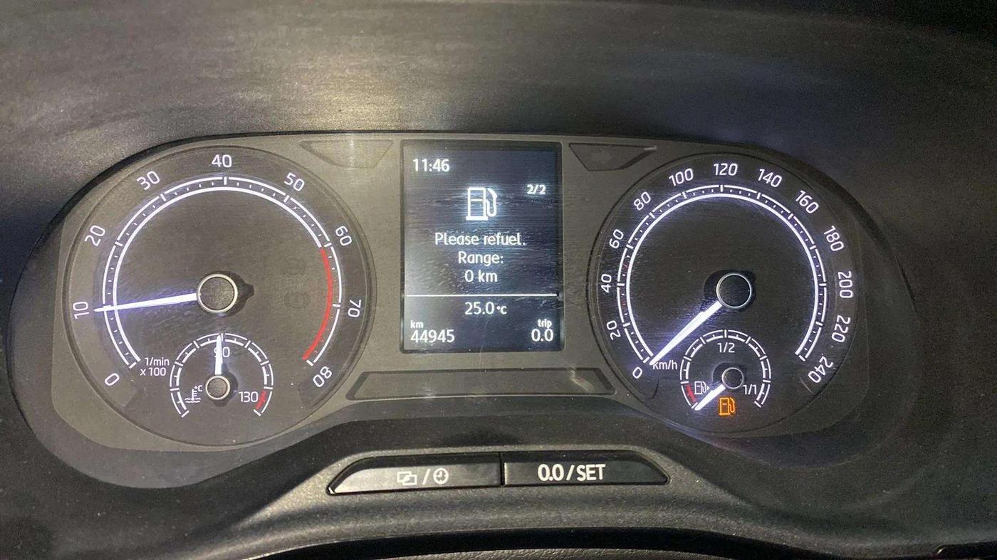 2022 Skoda SLAVIA AMBITION 1.0L TSI MT, Petrol, Manual, 44,960 km, Odometer Image