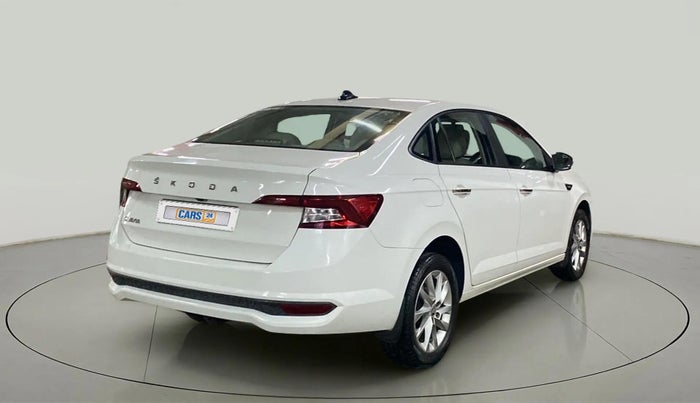 2022 Skoda SLAVIA AMBITION 1.0L TSI MT, Petrol, Manual, 44,934 km, Right Back Diagonal