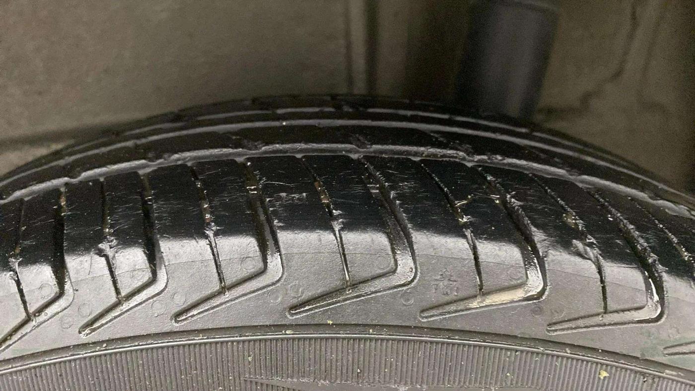 2023 Maruti New Wagon-R LXI CNG 1.0, CNG, Manual, 35,691 km, Left Rear Tyre Tread