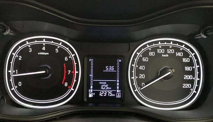 2022 Maruti Vitara Brezza LXI, Petrol, Manual, 12,406 km, Odometer Image