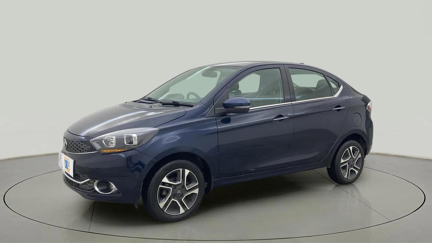 2019 Tata TIGOR XZ PLUS PETROL, Petrol, Manual, 60,999 km, Left Front Diagonal