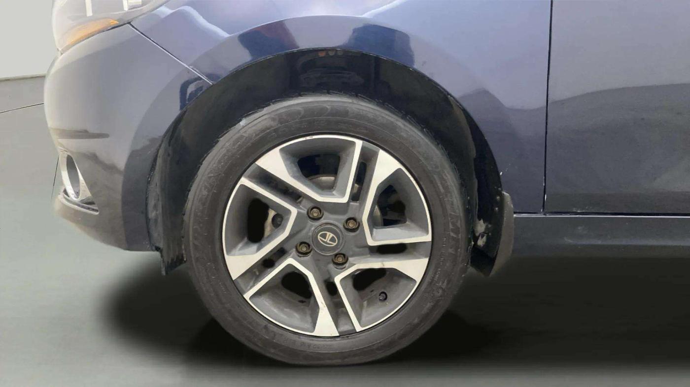 2019 Tata TIGOR XZ PLUS PETROL, Petrol, Manual, 60,999 km, Left Front Wheel