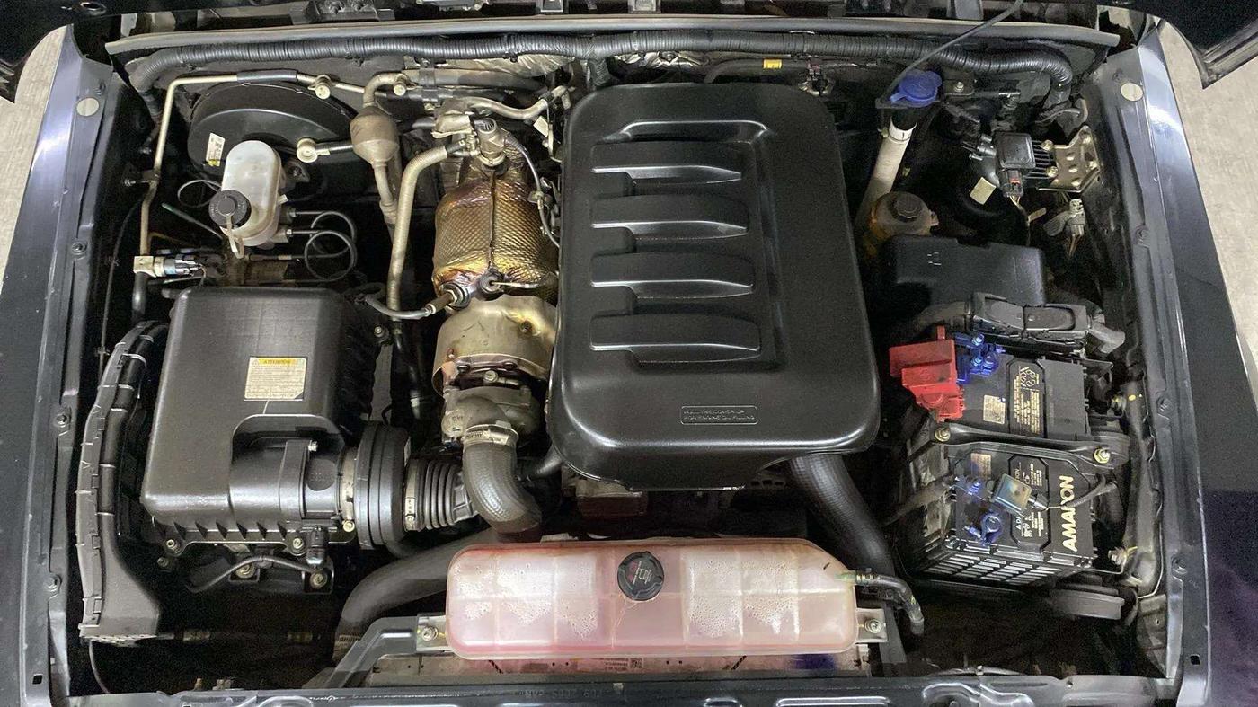 2023 Mahindra Thar LX D AT 4WD HT, Diesel, Automatic, 30,200 km, Engine View