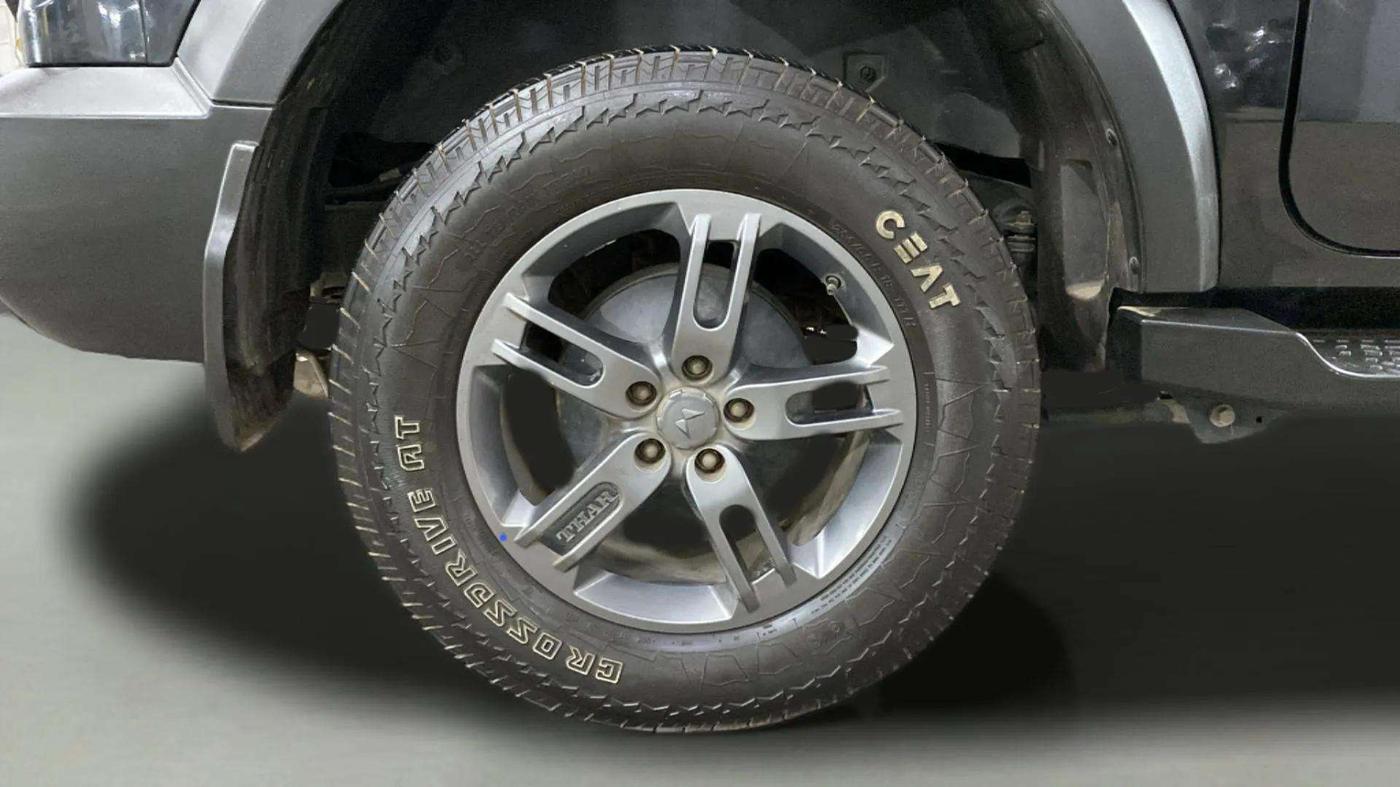 2023 Mahindra Thar LX D AT 4WD HT, Diesel, Automatic, 30,200 km, Right Rear Wheel