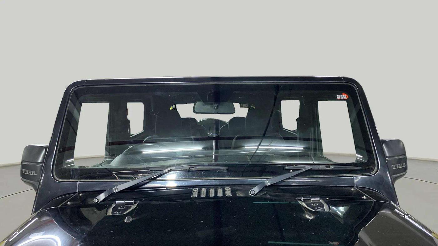 2023 Mahindra Thar LX D AT 4WD HT, Diesel, Automatic, 30,200 km, Front Windshield