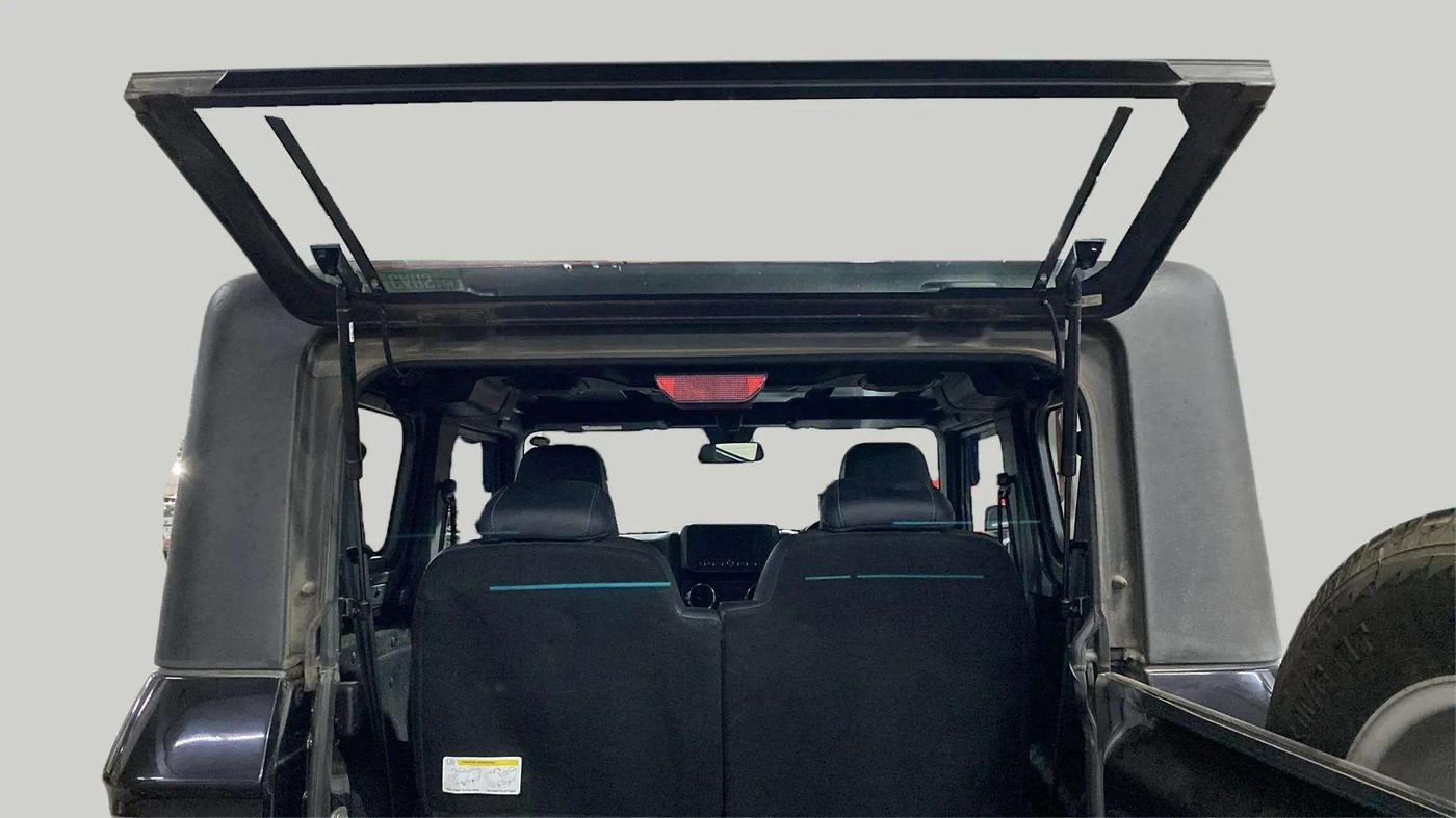 2023 Mahindra Thar LX D AT 4WD HT, Diesel, Automatic, 30,200 km, Boot Door Open