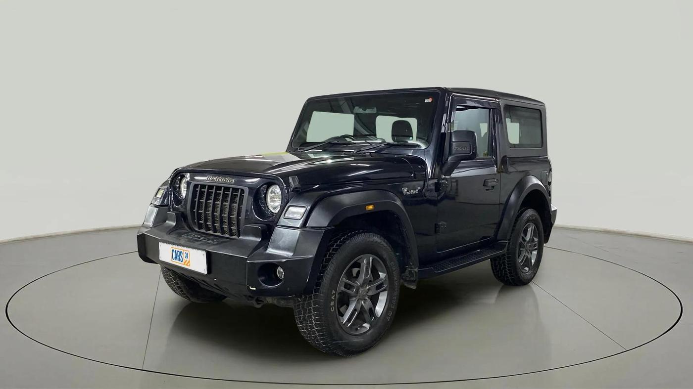 2023 Mahindra Thar LX D AT 4WD HT, Diesel, Automatic, 30,200 km, Left Front Diagonal