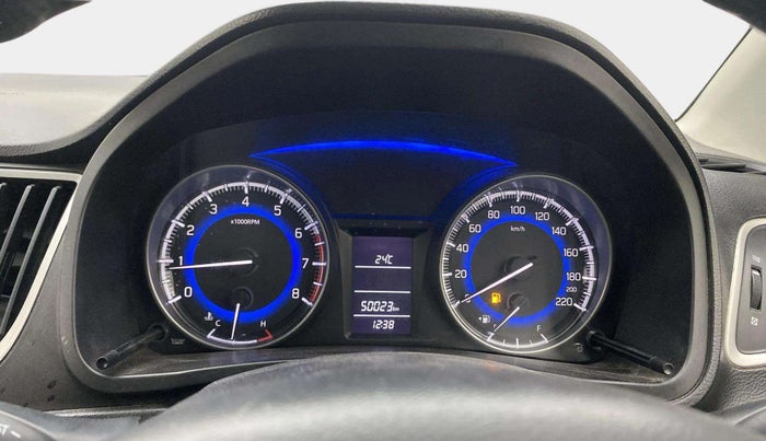 2016 Maruti Baleno DELTA PETROL 1.2, Petrol, Manual, 49,991 km, Odometer Image
