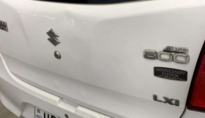 2014 Maruti Alto 800 LXI, Petrol, Manual, 73,029 km, Dicky (Boot door) - Slightly dented