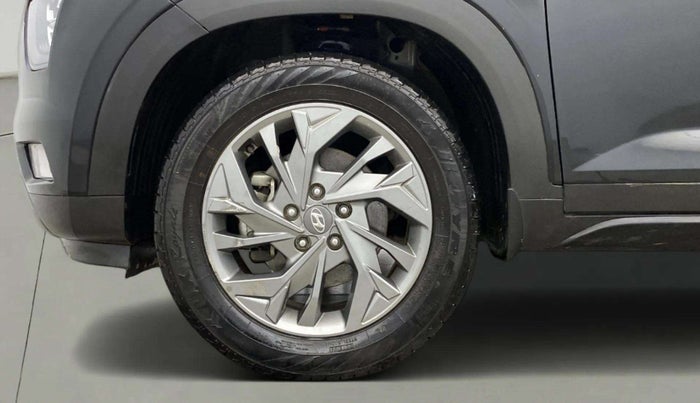 2020 Hyundai Creta SX (O) 1.4 TURBO DCT, Petrol, Automatic, 57,115 km, Left Front Wheel