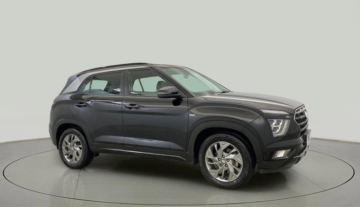 2020 Hyundai Creta SX (O) 1.4 TURBO DCT, Petrol, Automatic, 57,115 km, Right Front Diagonal