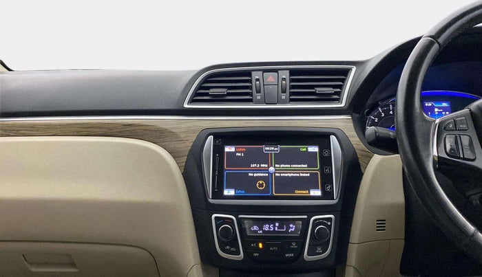 2018 Maruti Ciaz ALPHA 1.5 SHVS PETROL, Petrol, Manual, 87,561 km, Air Conditioner