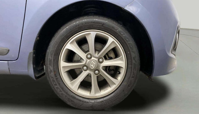 2014 Hyundai Grand i10 ASTA (O) 1.2 KAPPA VTVT, Petrol, Manual, 74,841 km, Right Front Wheel