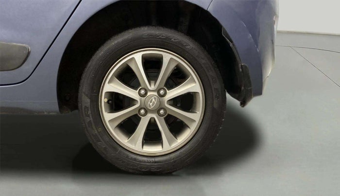 2014 Hyundai Grand i10 ASTA (O) 1.2 KAPPA VTVT, Petrol, Manual, 74,841 km, Left Rear Wheel