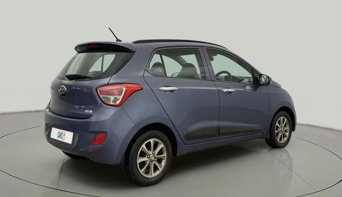 2014 Hyundai Grand i10 ASTA (O) 1.2 KAPPA VTVT, Petrol, Manual, 74,841 km, Right Back Diagonal