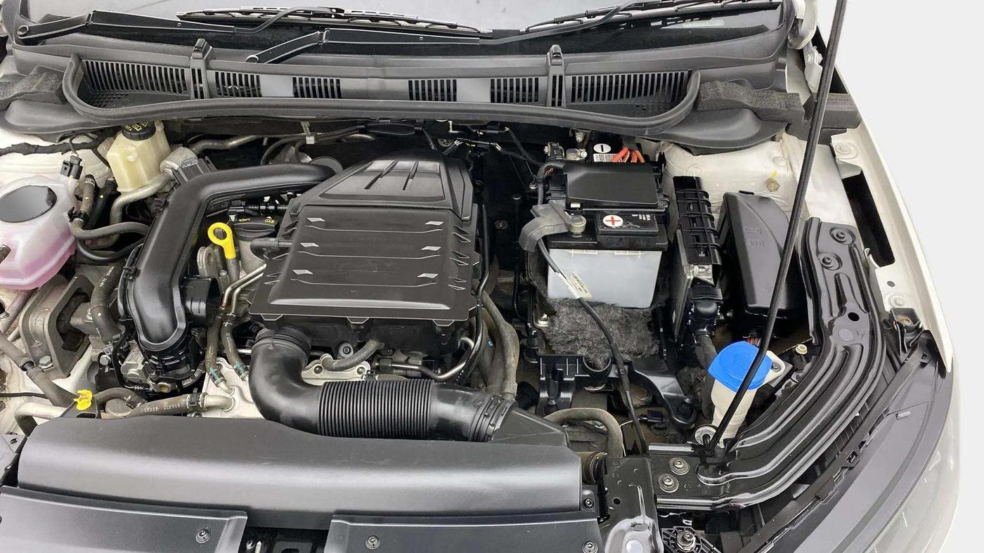 2022 Skoda SLAVIA STYLE 1.0L TSI AT, Petrol, Automatic, 19,051 km, Engine View - Left